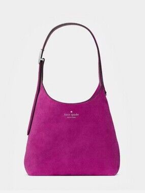 Kate Spade 454 Suede Small Shoulder Bag, Beet